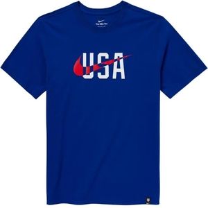 US Soccer Nike Swoosh USA Tee TShirt